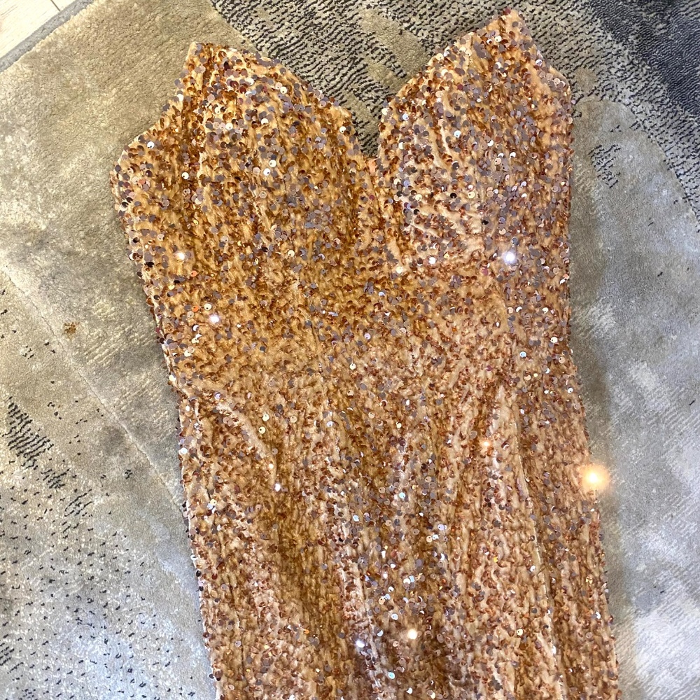 Gold Dress - Picture 2 of 2